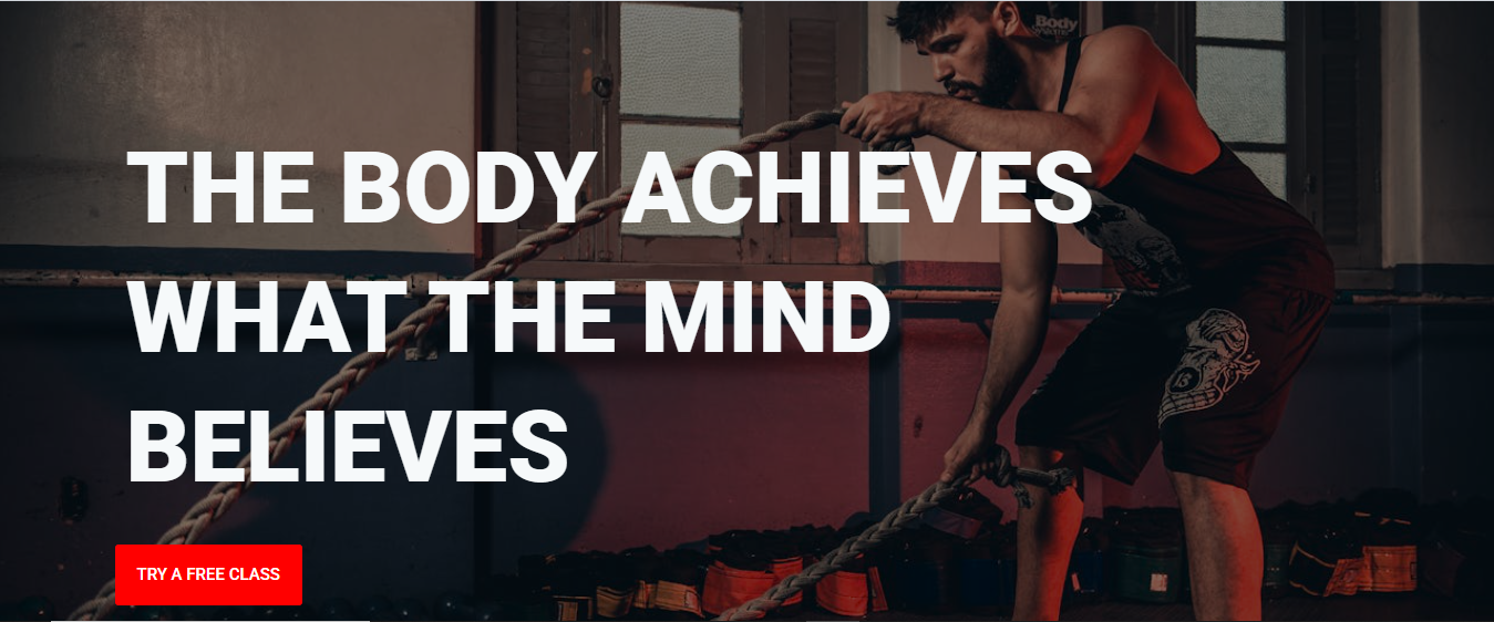 Gym website